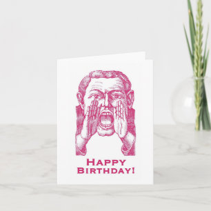 Herzlichen Glückwunsch zum Geburtstag! Karte