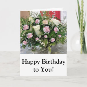 Herzlichen Glückwunsch zum Geburtstag! Karte