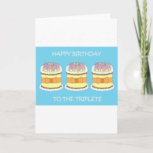 Herzlichen Glückwunsch zum Geburtstag! Karte (Vorderseite)