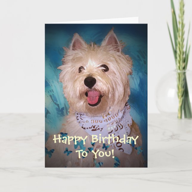 Herzlichen Glückwunsch zum Geburtstag! Karte (Vorderseite)