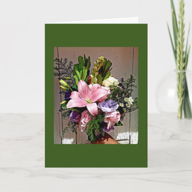 Herzlichen Glückwunsch zum Geburtstag! Karte (Vorderseite)