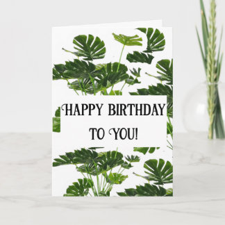Herzlichen Glückwunsch zum Geburtstag! Karte