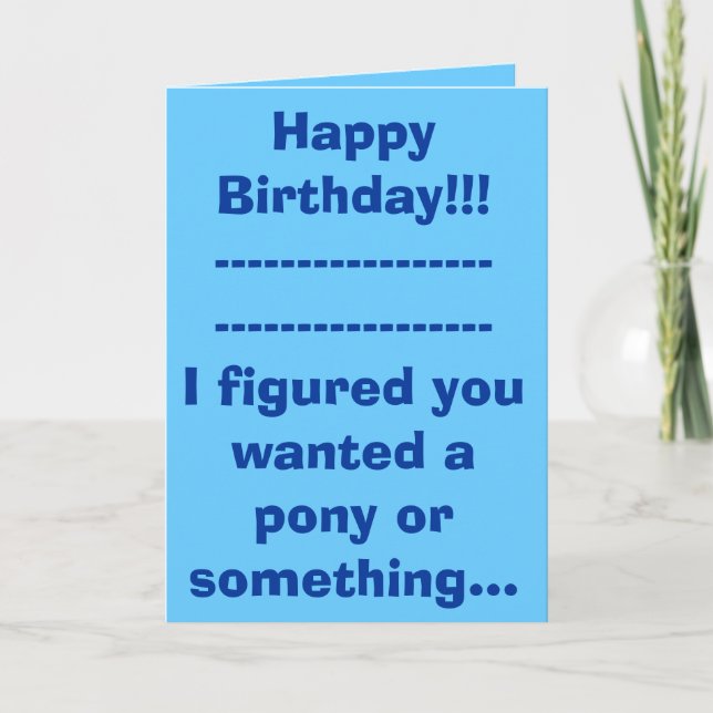 Herzlichen Glückwunsch zum Geburtstag! Karte (Vorderseite)