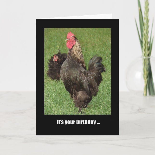Herzlichen Glückwunsch zum Geburtstag! Karte (Vorderseite)