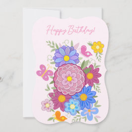 Herzlichen Glückwunsch zum Geburtstag! Kartenschme