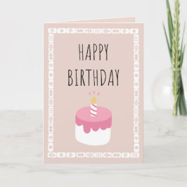 Herzlichen Glückwunsch zum Geburtstag - Mahjong-Fl Karte