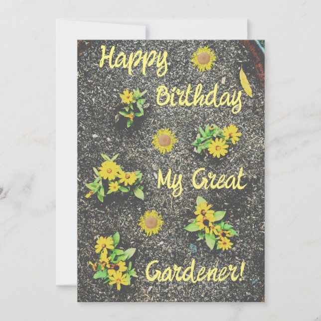Herzlichen Glückwunsch zum Geburtstag Mein großer  Einladung (Vorderseite)