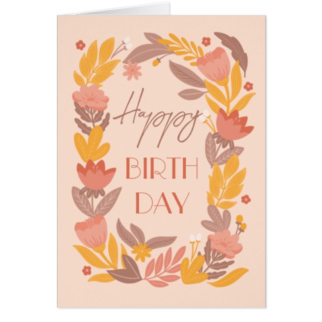 Herzlichen Glückwunsch zum Geburtstag. Niedlich ro (Vorne)