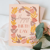 Herzlichen Glückwunsch zum Geburtstag. Niedlich ro