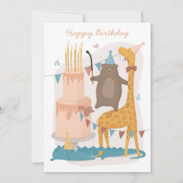 Herzlichen Glückwunsch zum Geburtstag. Niedliche T