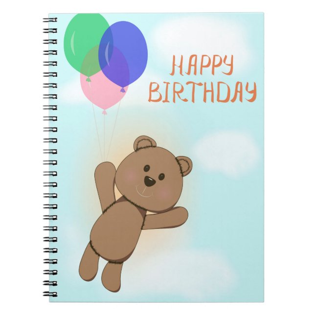 Herzlichen Glückwunsch zum Geburtstag Notizblock (Vorderseite)
