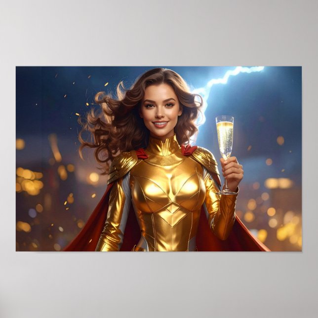 Herzlichen Glückwunsch zum Geburtstag oder Geburts Poster (Vorne)