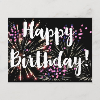 Herzlichen Glückwunsch zum Geburtstag Personalisie Karte
