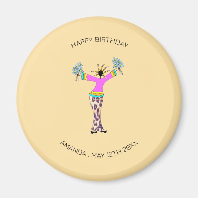 Herzlichen Glückwunsch zum Geburtstag, Phantastisc Magnet (Vorne)