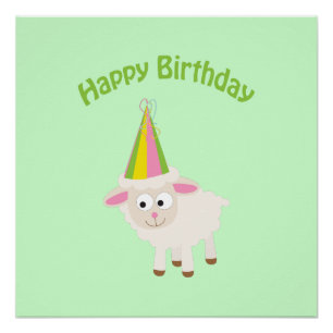 Herzlichen Glückwunsch zum Geburtstag Poster