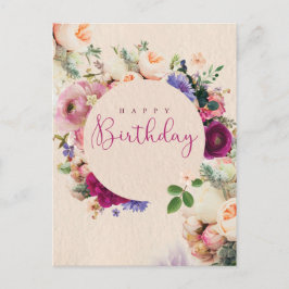 Herzlichen Glückwunsch zum Geburtstag Postkarte