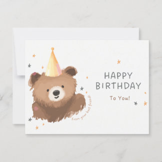 Herzlichen Glückwunsch zum Geburtstag Postkarte