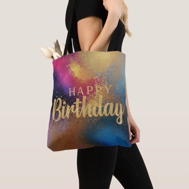 Herzlichen Glückwunsch zum Geburtstag Tasche (Von Nahem)