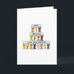 Herzlichen Glückwunsch zum Geburtstag Twin Brother Karte<br><div class="desc">Reihen von Cartoon-Kätzchen,  die pastellblaue Banner aufhalten,  die sagen: "Herzlichen Glückwunsch zum Geburtstag meines Zwillingsbruders".</div>