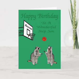 Herzlichen Glückwunsch zum Geburtstag, um die Son  Karte