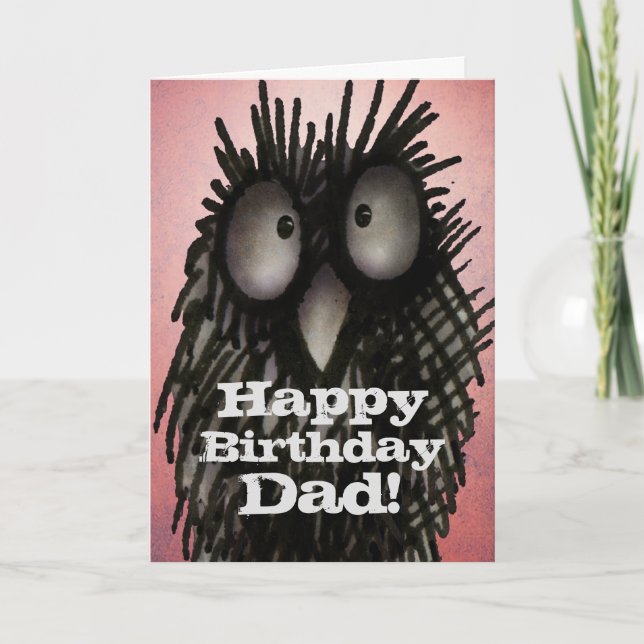 Herzlichen Glückwunsch zum Geburtstag Vater! - Fun Karte (Vorderseite)