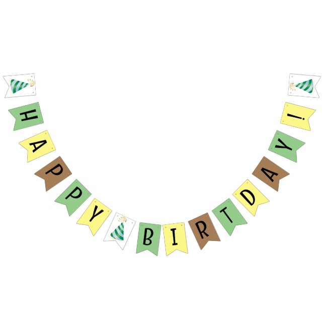 Herzlichen Glückwunsch zum Geburtstag Wimpelkette (Alle)