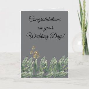 Herzlichen Glückwunsch zum Hochzeitstag Karte