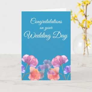 Herzlichen Glückwunsch zum Hochzeitstag Karte
