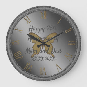 Herzlichen Glückwunsch zum Jubiläum Große Wanduhr