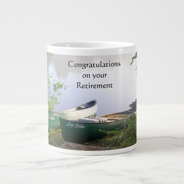 Herzlichen Glückwunsch zum nächsten Erlebnis Jumbo-Tasse (Vorderseite)