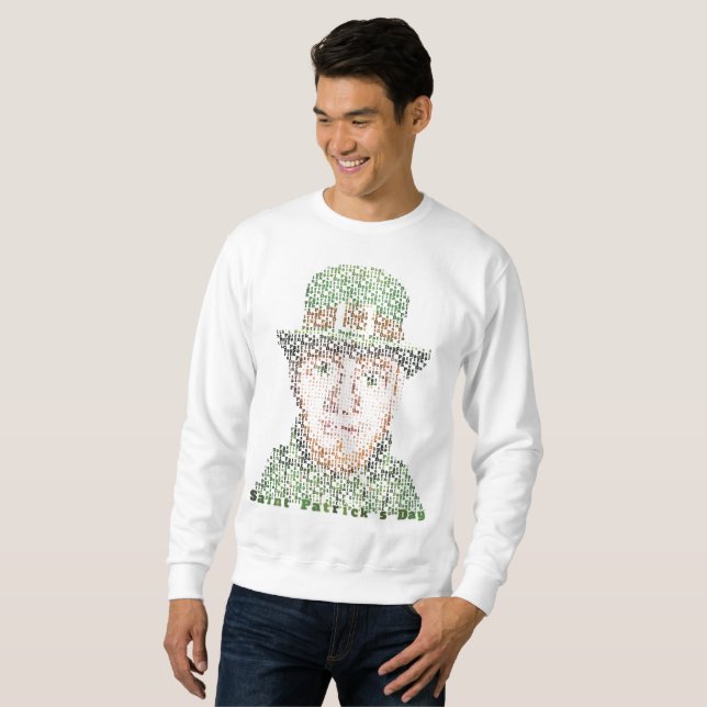 Herzlichen Glückwunsch zum Patrick! Sweatshirt (Vorne ganz)