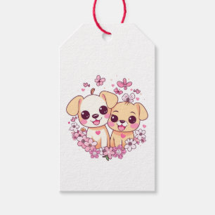 Herzlichen Glückwunsch zum Valentinstag! Geschenkanhänger