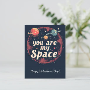 Herzlichen Glückwunsch zum Valentinstag! Valentine Feiertagspostkarte