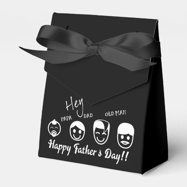 Herzlichen Glückwunsch zum Vater!!! Geschenkschachtel (Vorderseite)