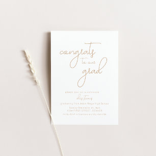 Herzlichen Glückwunsch zur Graduierung - benutzerd Einladung