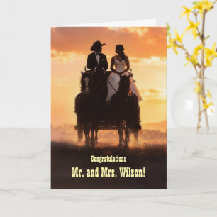 Herzlichen Glückwunsch zur Hochzeit Lustig Cute  Karte