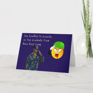 Herzlichen Glückwunsch zur Navy Graduate Card Karte