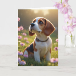 Herzlichen Glückwunsch zur neuen Beagle-Karte Karte