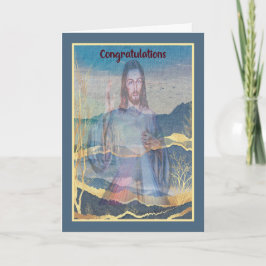 Herzlichen Glückwunsch zur Priesterkarte Dankeskarte
