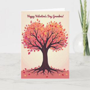 Herzlicher Baum Liebes Oma Karte