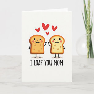 Herzliches Brot Liebe Mutter Karte