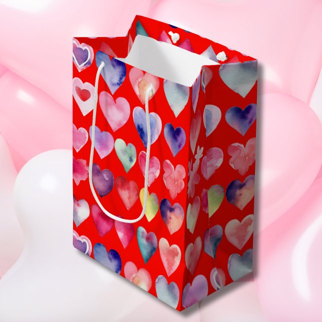 Herzliches Valentin Mittlere Geschenktüte (Von Creator hochgeladen)