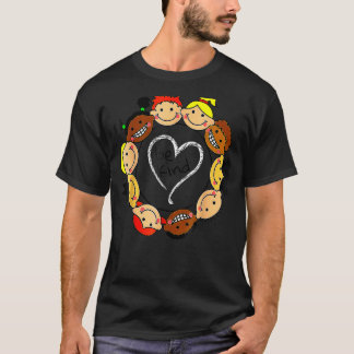 Herzlichkeit sei freundlich und willkürlich T-Shirt
