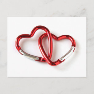 Herzlinks Postkarte