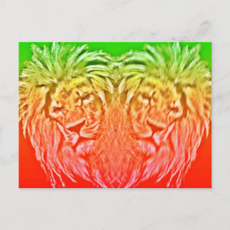 HERZLION RASTA POSTKARTE