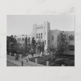 Herzliya Hebrew Gymnasium in Tel Aviv in den 1930e Postkarte