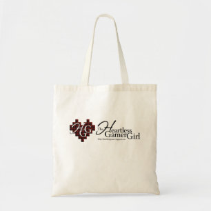 Herzlose Gamer-Mädchen-Logo-Taschen-Tasche Tragetasche