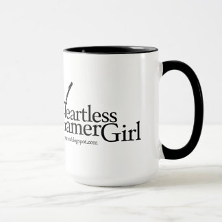 Herzlose Gamer-Mädchen-Logo-Tasse Tasse