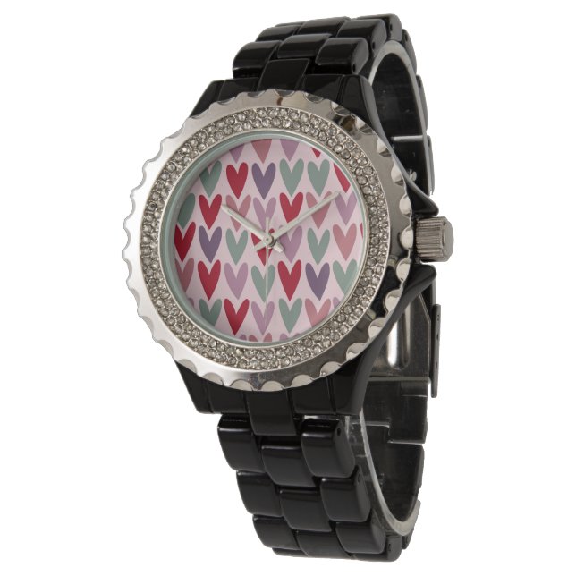 Herzmuster 1 armbanduhr (Schrägansicht)