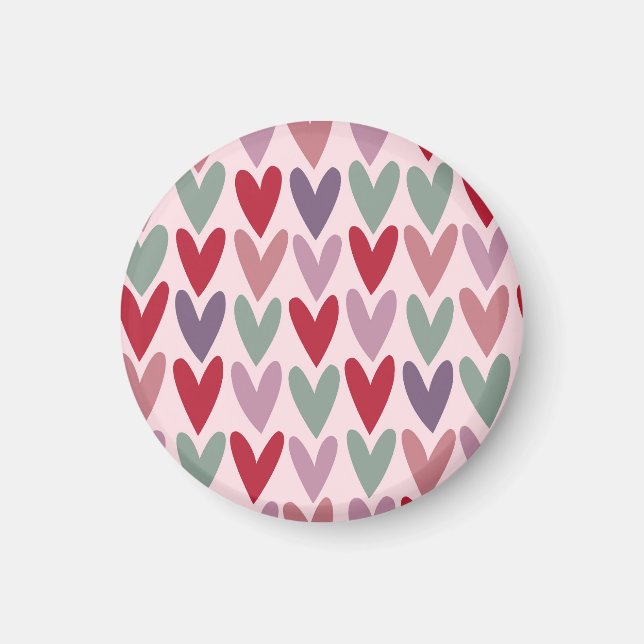 Herzmuster 1 magnet (Vorne)
